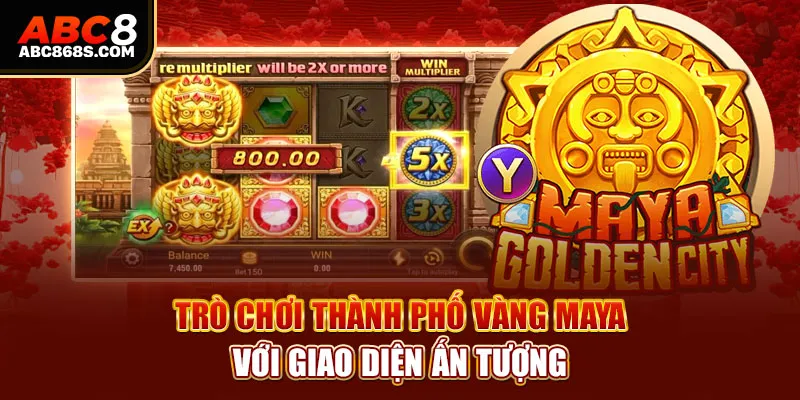  Trò chơi Thành phố vàng Maya với giao diện ấn tượng.