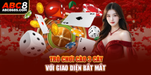 Trò chơi cào 3 cây với giao diện bắt mắt.